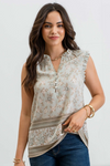Floral Border Top