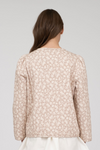 Floral Front Tie Jacket