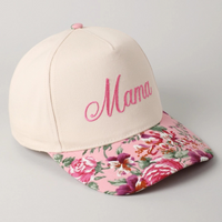 Floral Mama Trucker Hat