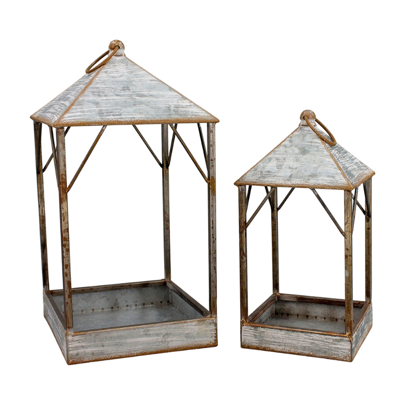 Galvanized Lantern