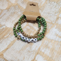 Game Day Bracelet Set