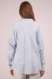 Gauze Button Down Shirt
