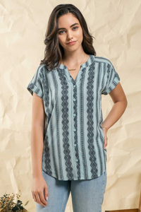 Geometric Blouse