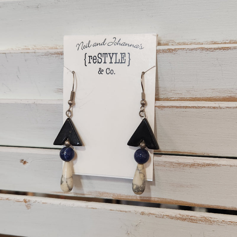 Geometric Dangle Earrings