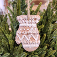 Gingerbread Ornament Mitten