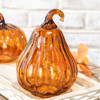 Glass Pumpkin Cloche