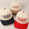 God Bless America Trucker Hat