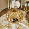 Gold Glass Pumpkin