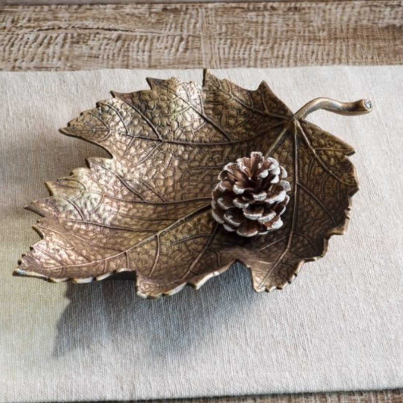 Gold Leaf Dish