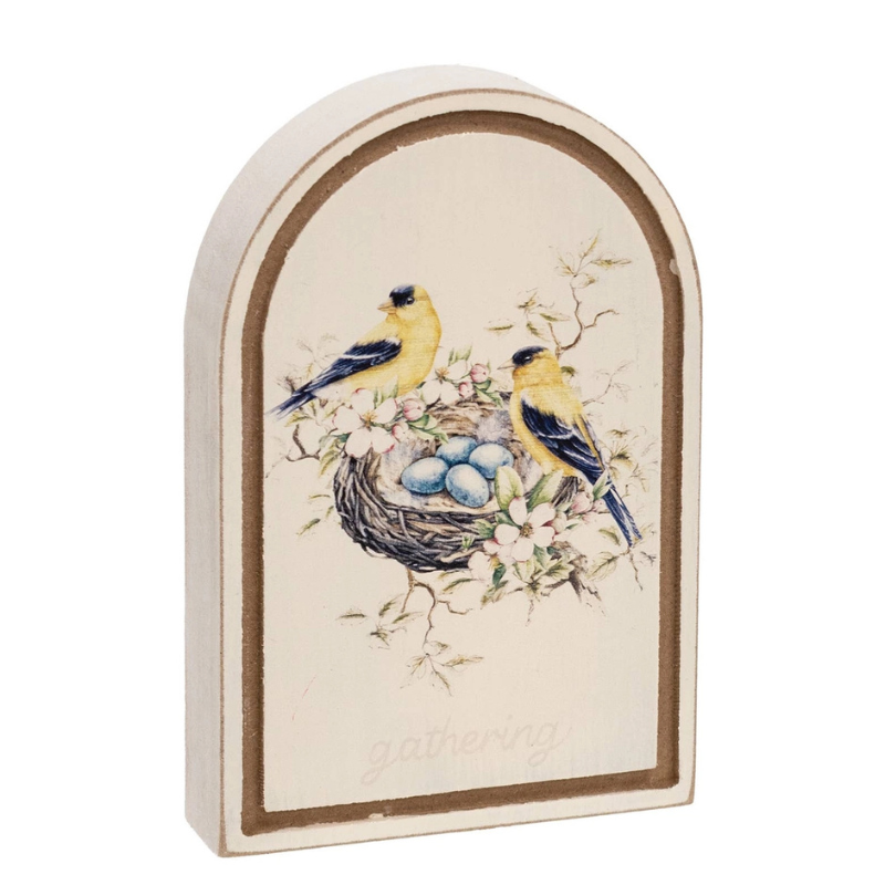 Bird Family Arch Block