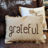 Burlap Pillow