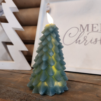 Green Tree LED Candle