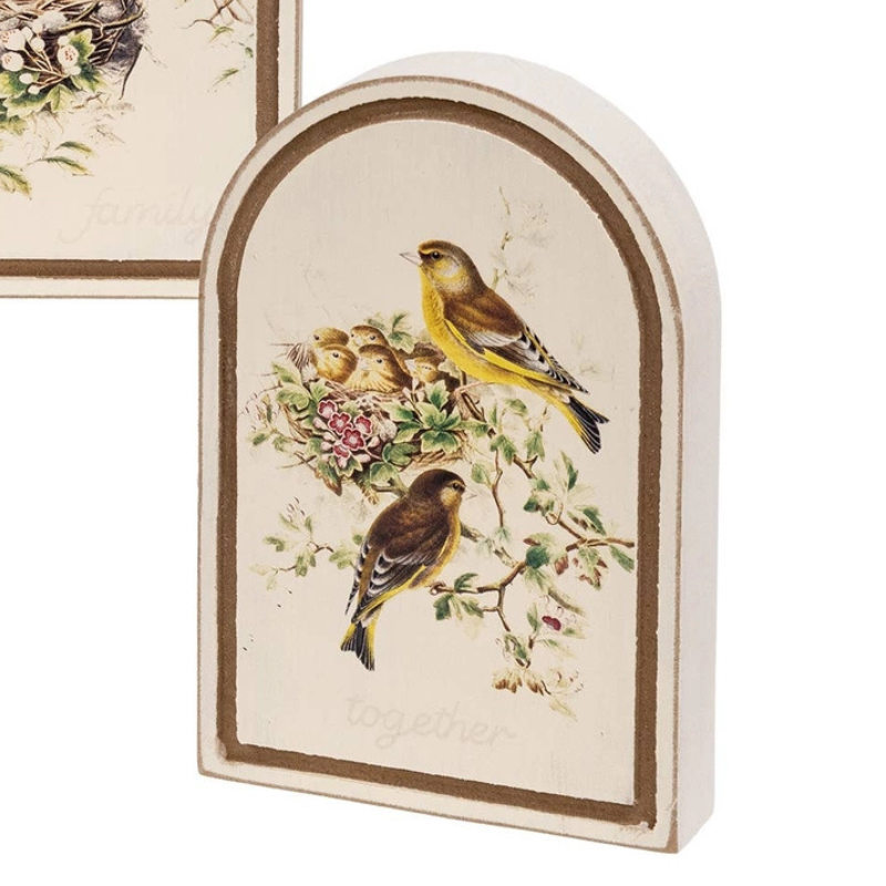 Bird Family Arch Block