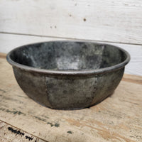 Hammered Tin Bowl
