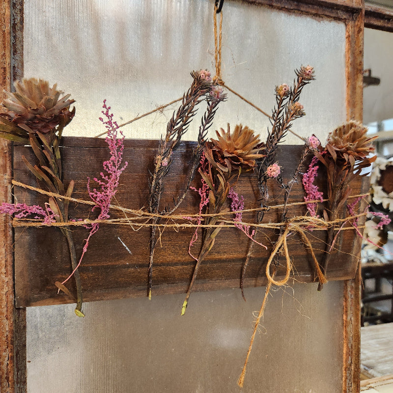 Handmade Dried Flower Wall Decor