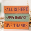 Happy Fall Mini Block