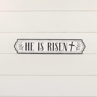 He is Risen Sign