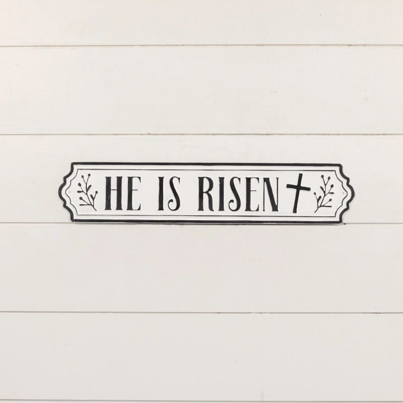 He is Risen Sign