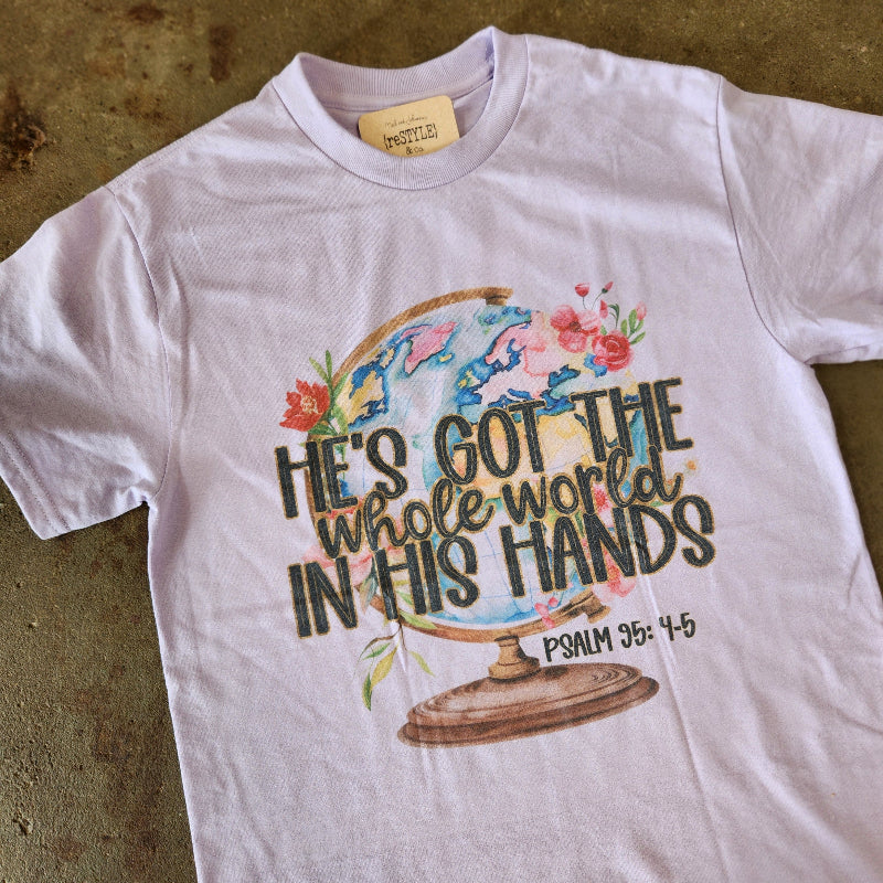 He's Got the Whole World Graphic Tee