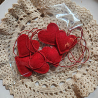 Heart Ornament Set of 6