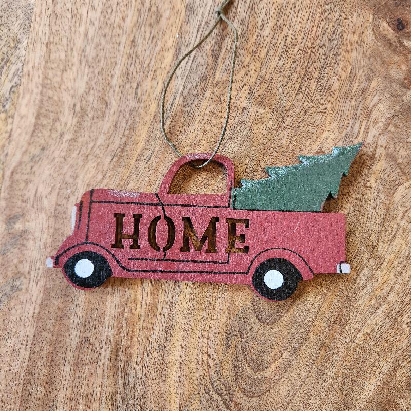 Home Truck Ornament