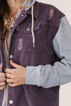 Hooded Corduroy Jacket