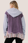 Hooded Corduroy Jacket