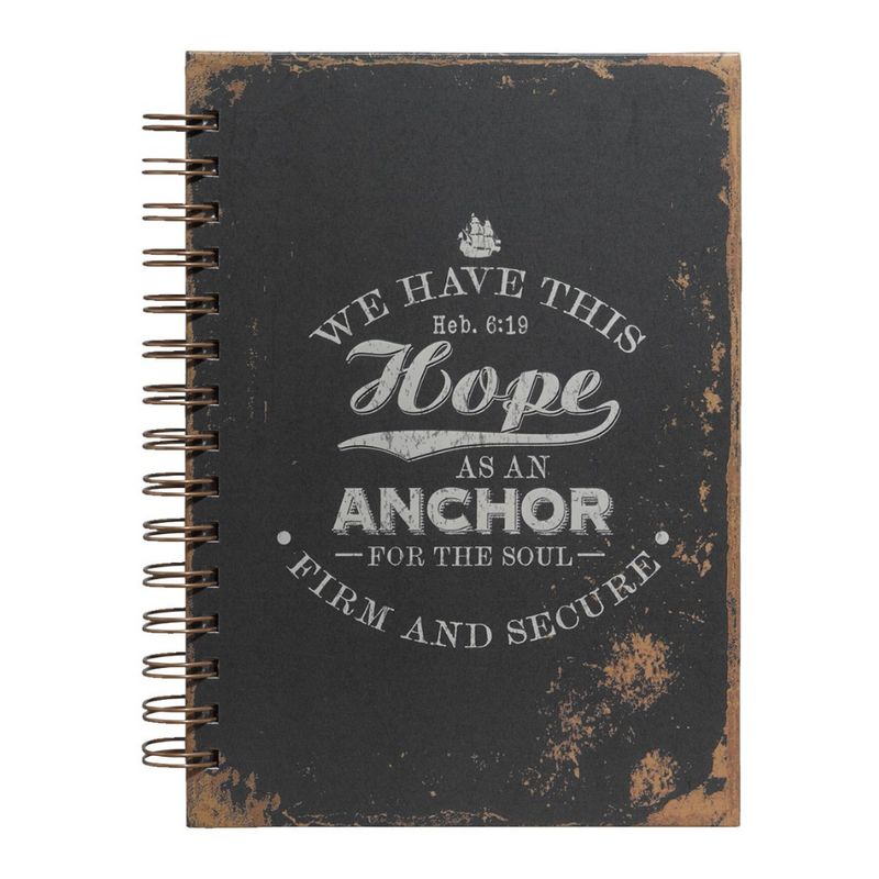 Hope As An Anchor Wirebound Journal