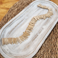 Strand of Coconut Shell Stick Beads