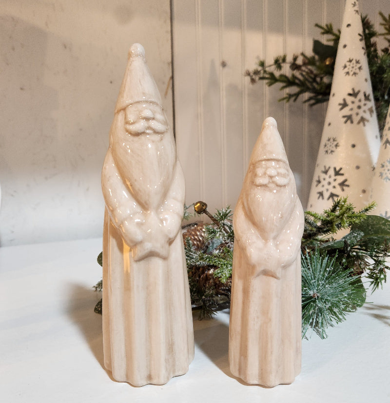 Ivory Porcelain Santa