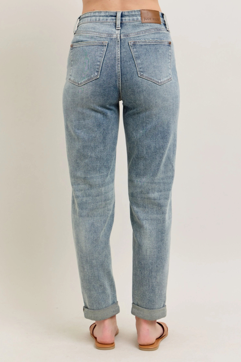 Judy Blue High-Waist Boyfriend Jean