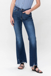 Judy Blue Distressed Hem Bootcut Jean