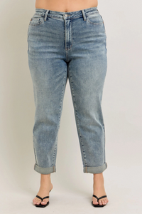 Judy Blue High-Waist Boyfriend Jean