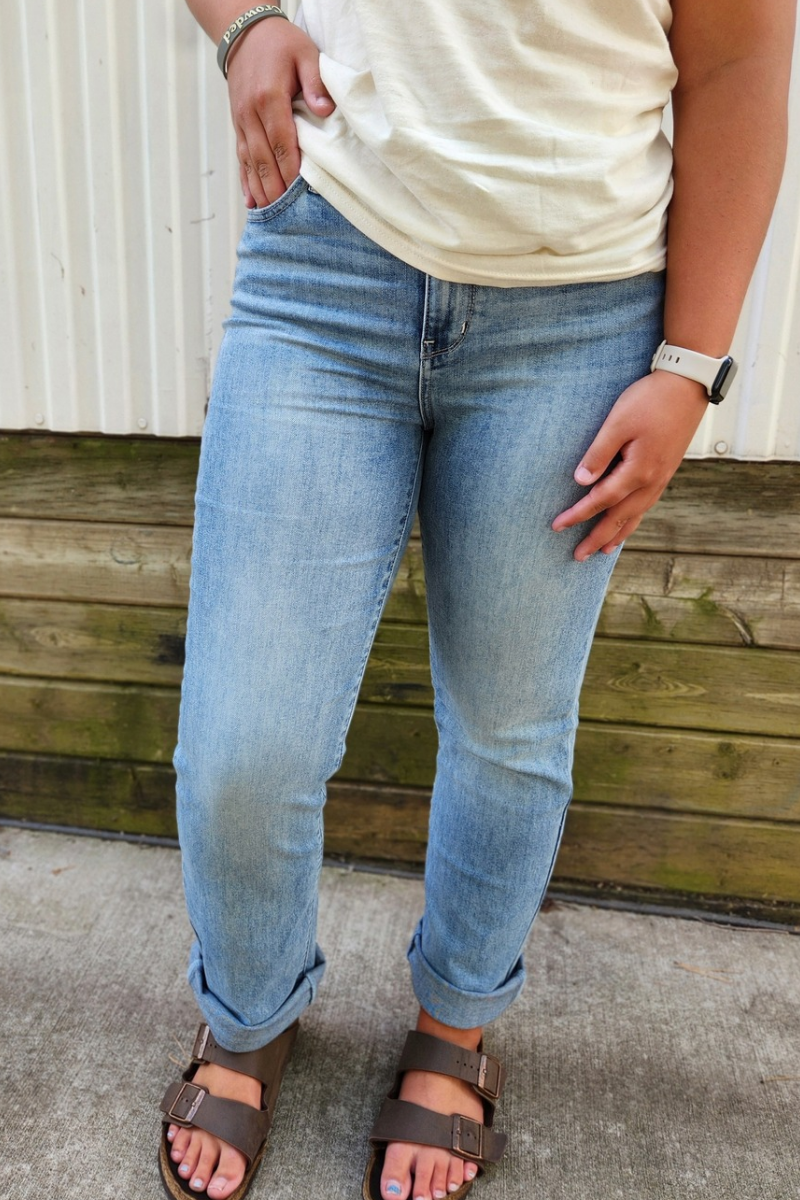 Judy Blue High Waist Dad Jeans