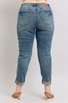 Judy Blue Mid-Rise Boyfriend Jean