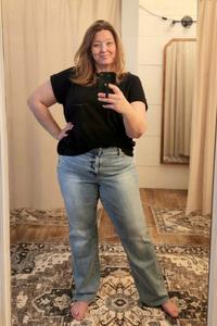 Judy Blue Mid-Rise Dad Jean