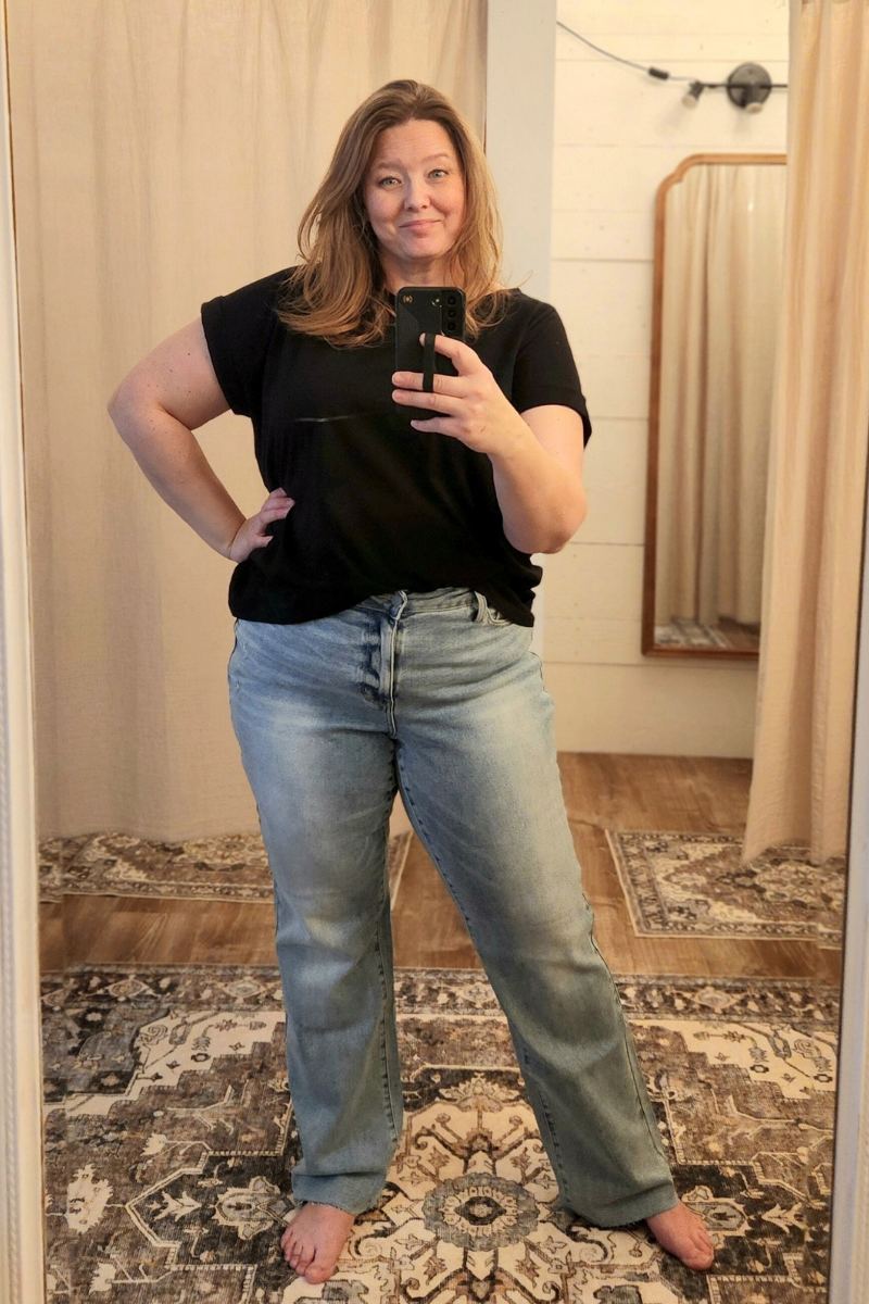 Judy Blue Mid-Rise Dad Jean