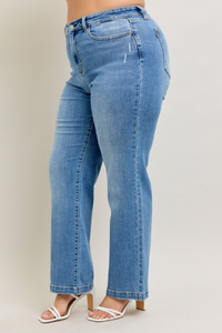 Judy Blue Straight Fit Trouser Jean