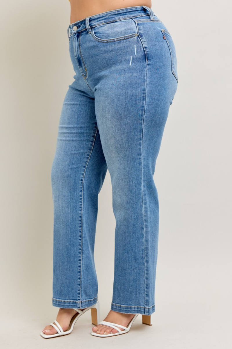 Judy Blue Straight Fit Trouser Jean