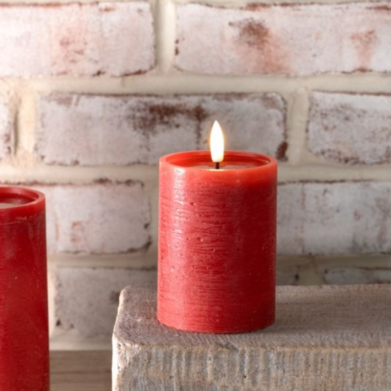 Colored LED Pillar Candle