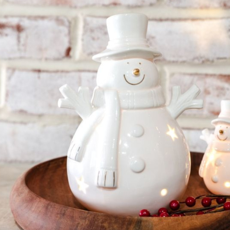 LED Happy Snowman