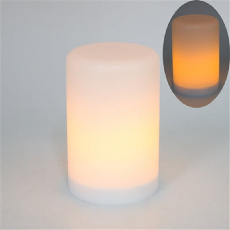 LED Flame Illusion Pillar