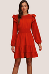 Layered Ruffle Dress