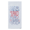 Patriotic Embroidered Towel