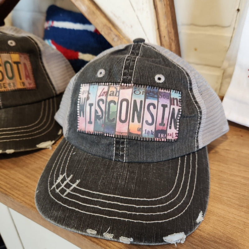 License Plate Trucker Hat