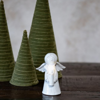 Light Up Ceramic Angel