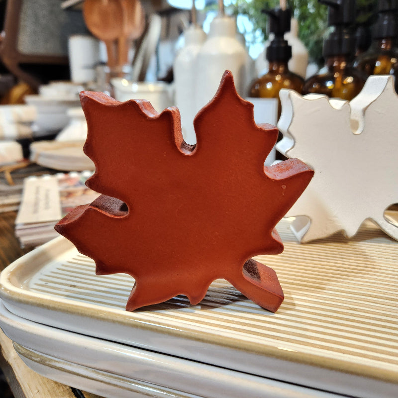 Maple Leaf Wood Block