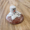 Melting Snowman Marshmallow Resin Cookie