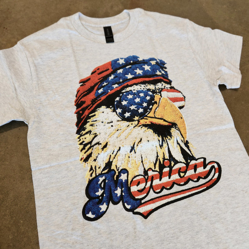 Merica Eagle Graphic Tee