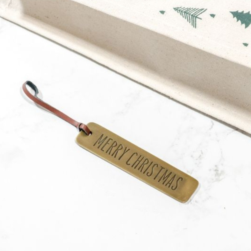 Merry Christmas Tag Ornament